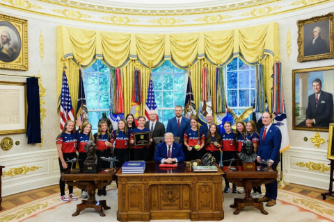 President Trump and the Team